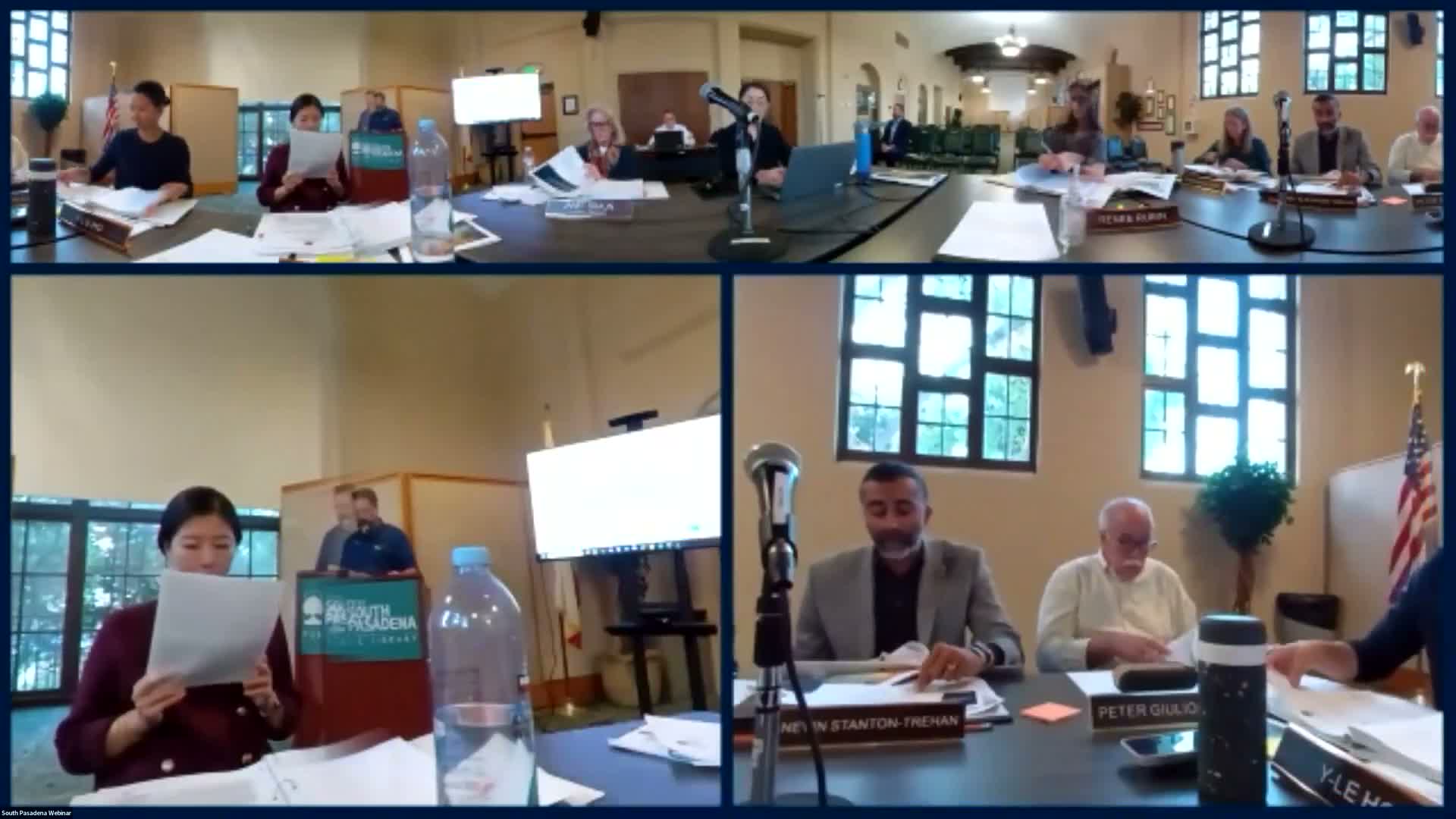 Finance commission reviews $110 million cash-pooling plan and monthly interest-allocation method