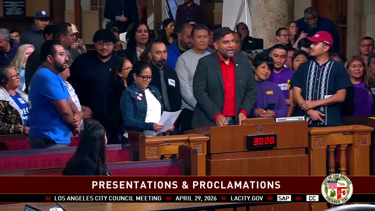 May Day presentations highlight worker solidarity, TPS uncertainty and day-labor concerns