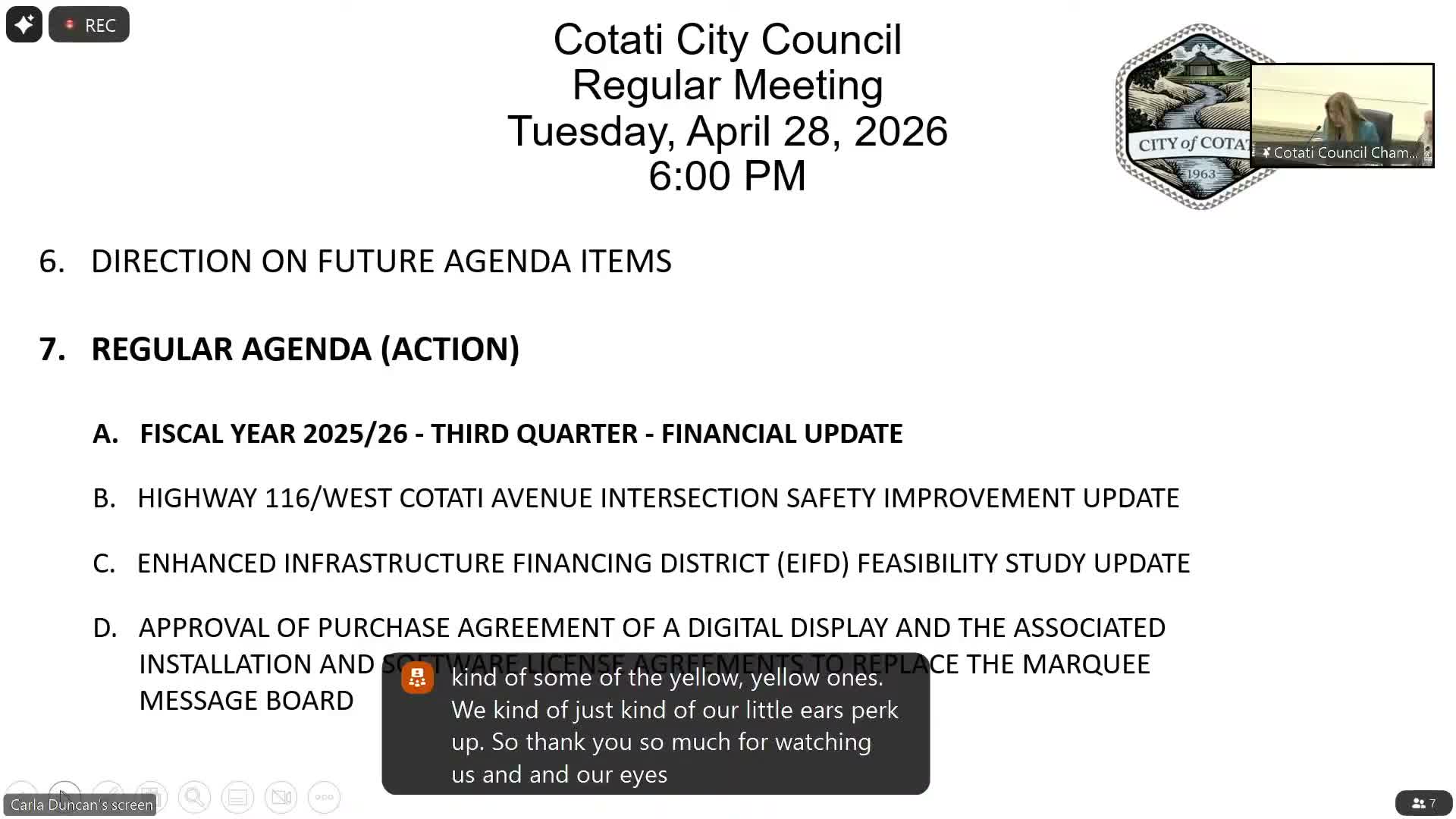 Cotati reviews 65% roundabout design for Highway 116 at West Cotati Avenue; residents press safety changes
