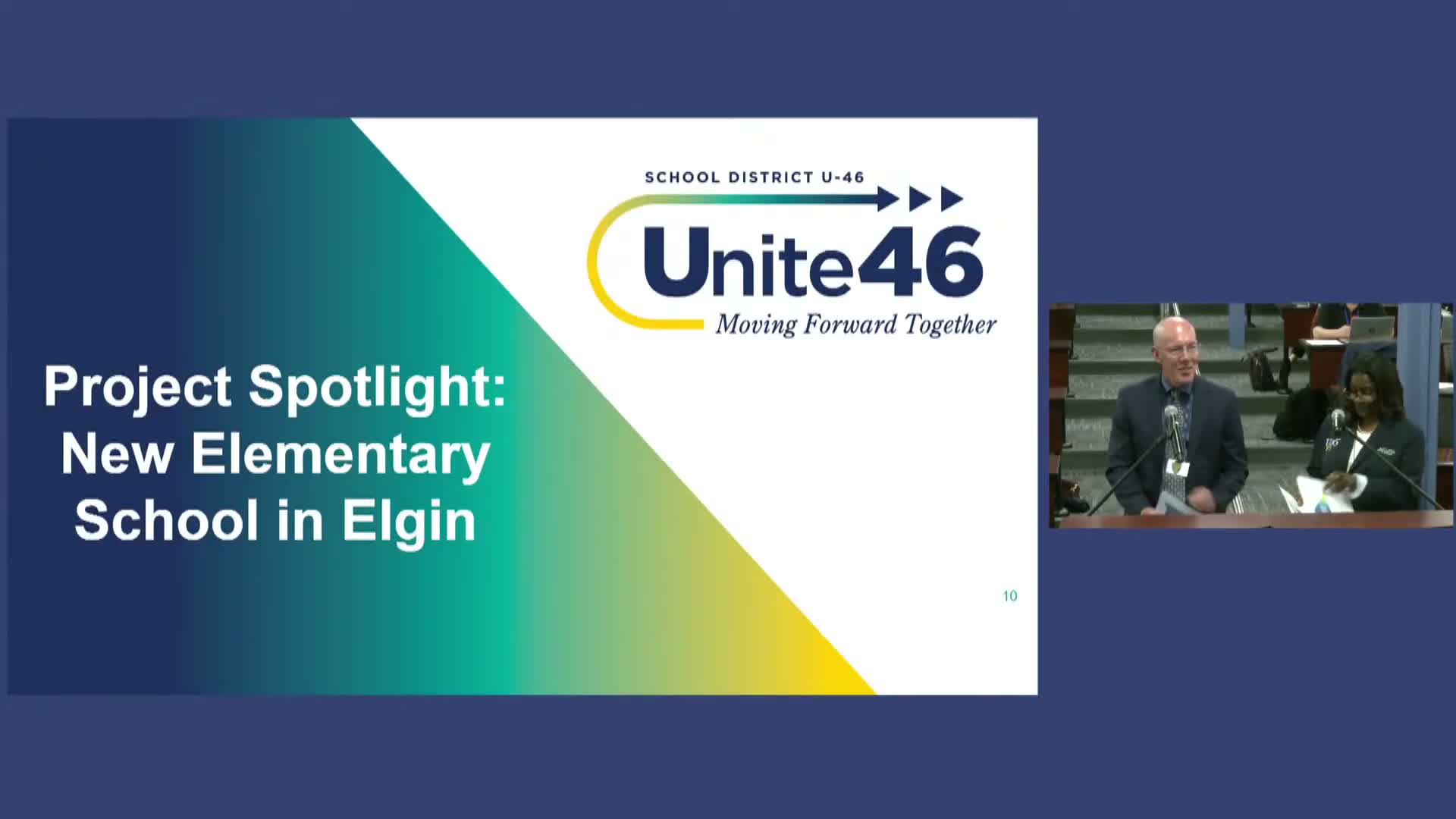 Board reviews recommendation to award 18 bid packages for new Elgin elementary school totaling $41.99 million