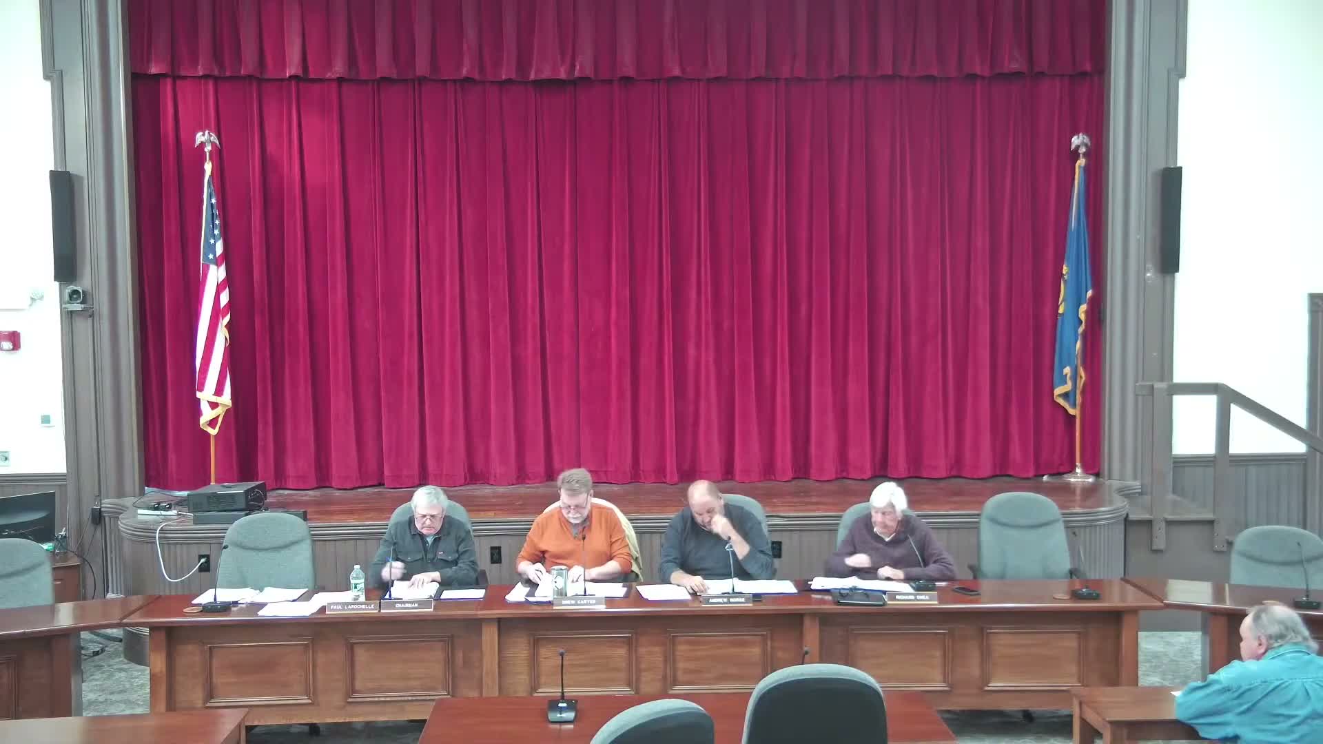Alton board approves 2026 paving contract, orders competitive bidding for Roberts Cove bridge
