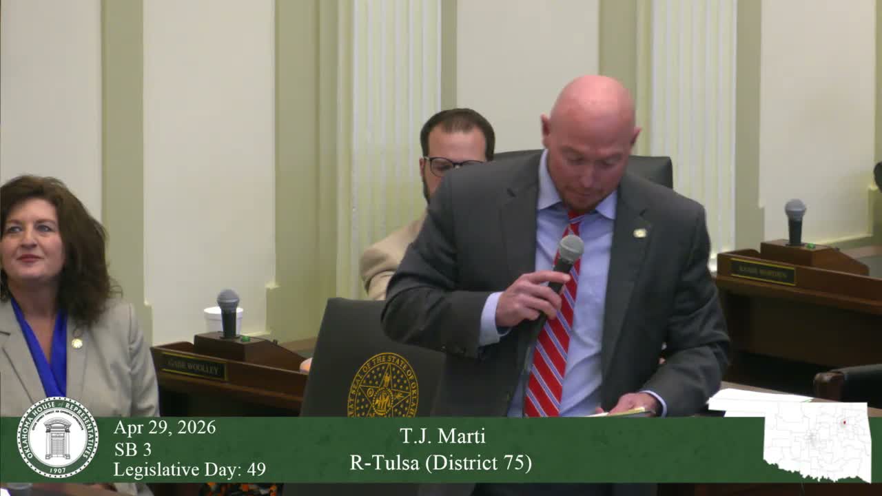 Oklahoma House advances wide slate of bills and approves emergency measures