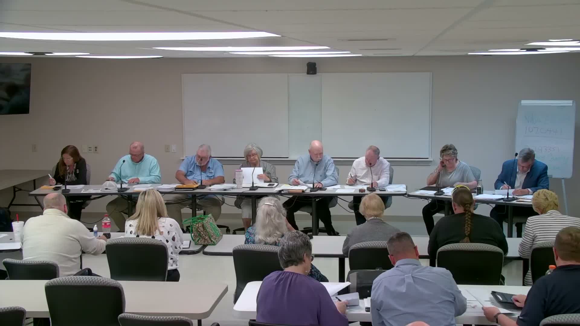 Highway official proposes $50 driveway/culvert permit; committee agrees to send guidelines to commission