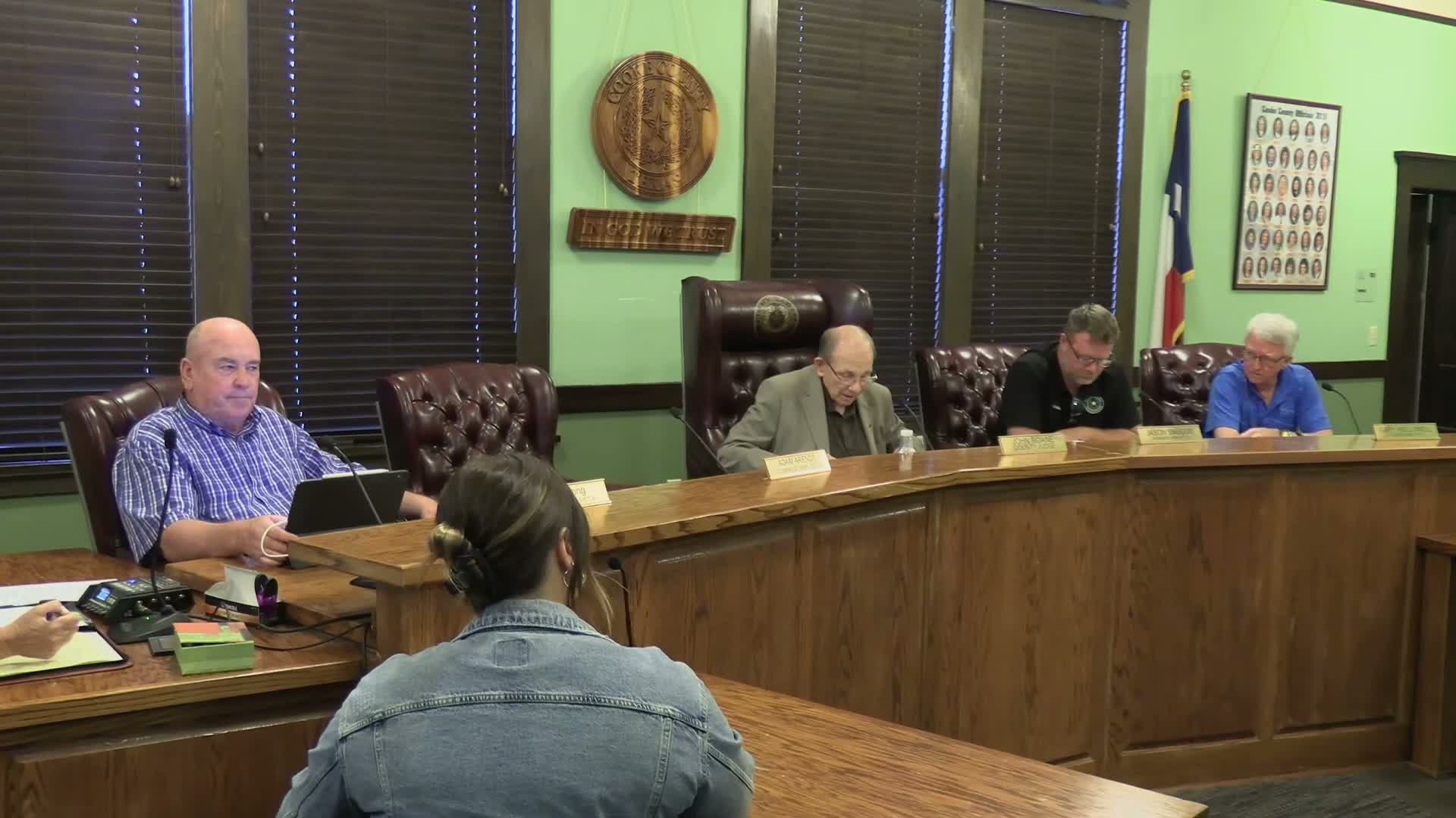 Cooke County sheriff asks commissioners to approve application for catalytic-converter grant