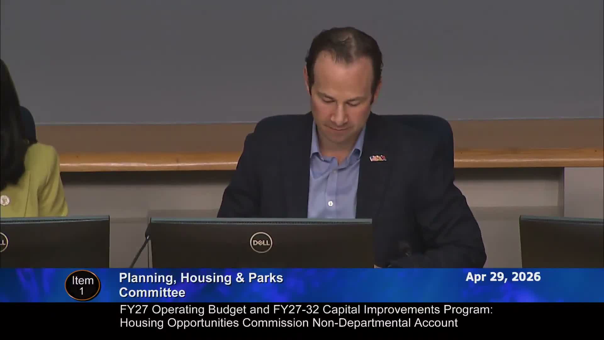 Committee places one HOC resident‑services tranche on reconciliation list as agency seeks relief for scattered‑site losses