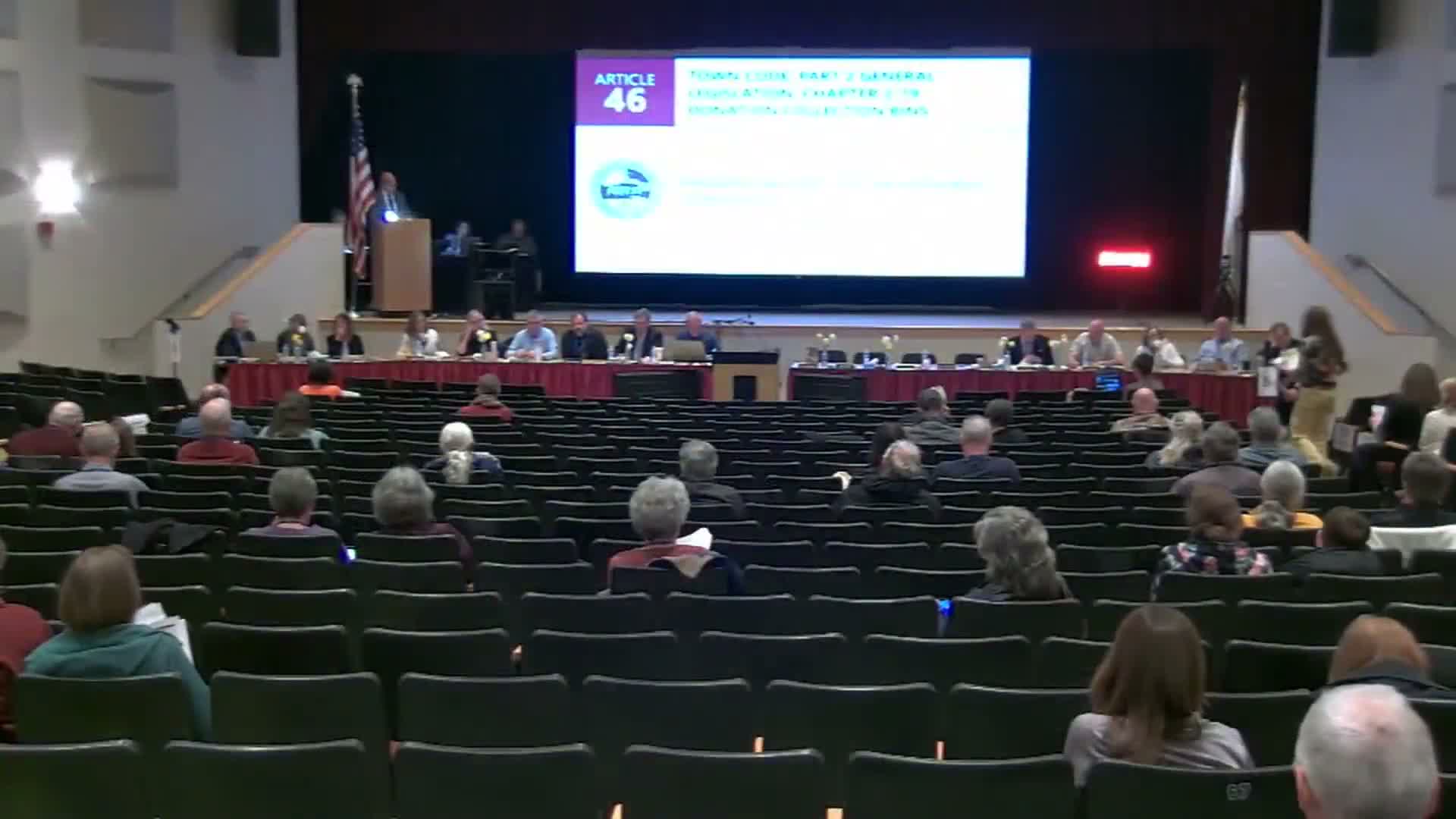 Northborough refers proposed donation‑bin regulations for rewrite after nonprofits raise concerns