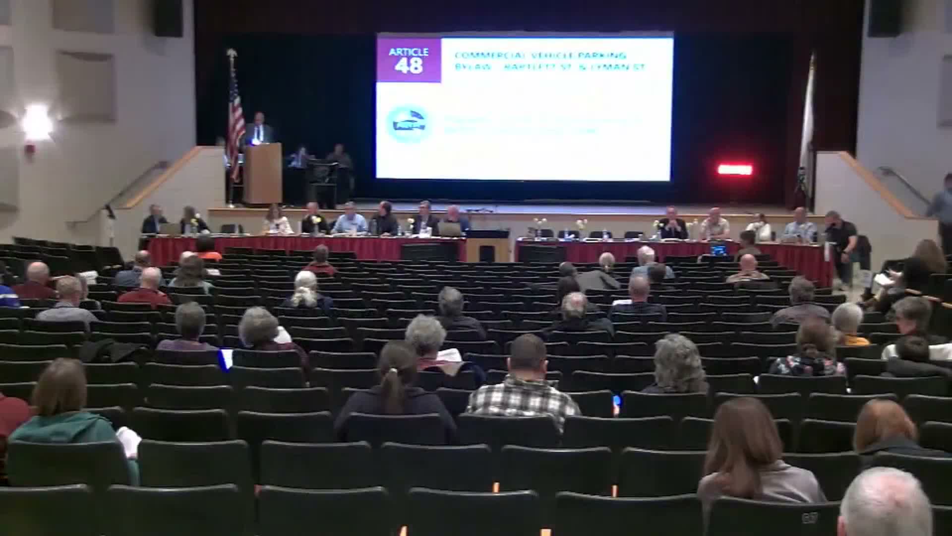 Northborough approves ban on commercial vehicle parking on Bartlett and parts of Lyman Street