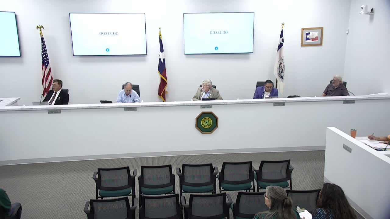 San Patricio County court backs regional water‑management resolution after residents warn of 'water wars'