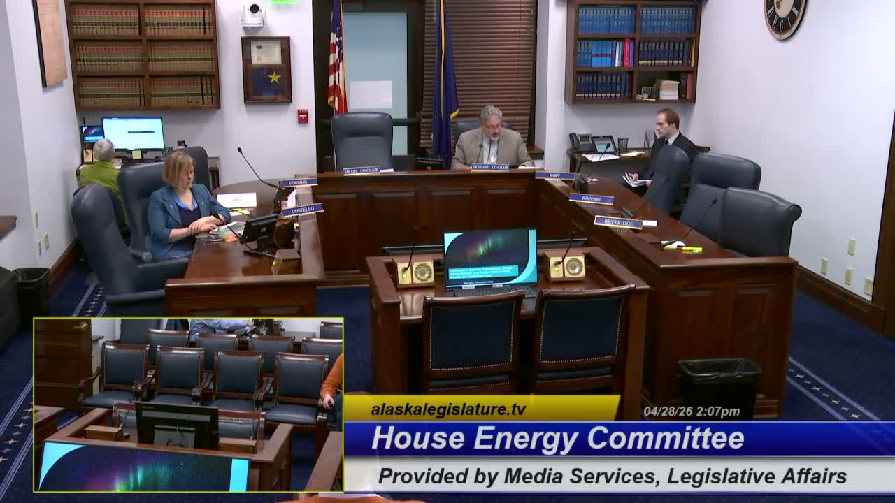 Experts tell Alaska committee geological hydrogen could be 'transformational'; lawmakers urged to plan licensing and pilot work