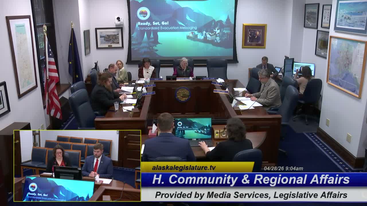 House committee hears testimony on bill to codify 'Ready, Set, Go' evacuation messaging statewide
