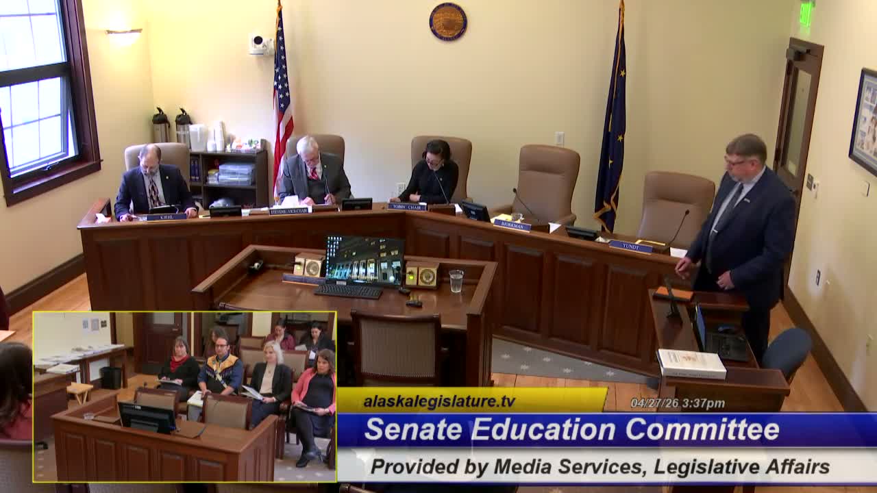 Senate committee hears details of SB66 to pilot state-tribal education compacts; bill held for further work