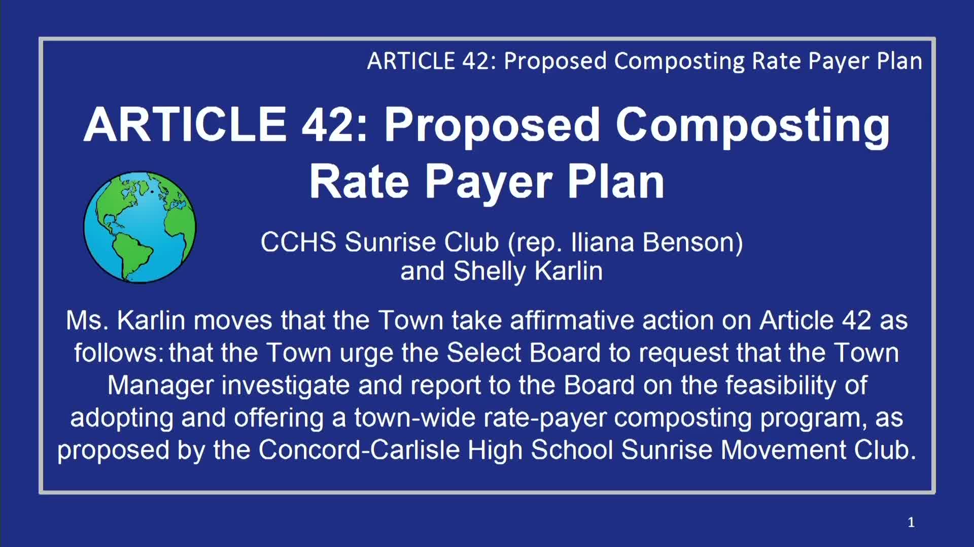 Town asks manager to study townwide opt‑in composting after heated debate
