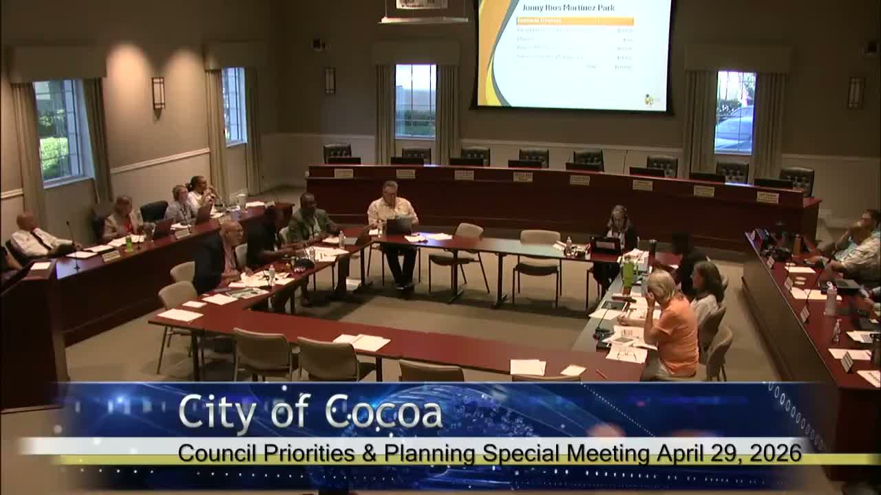 Cocoa council approves up to $300,000 for Junie Rios Park improvements