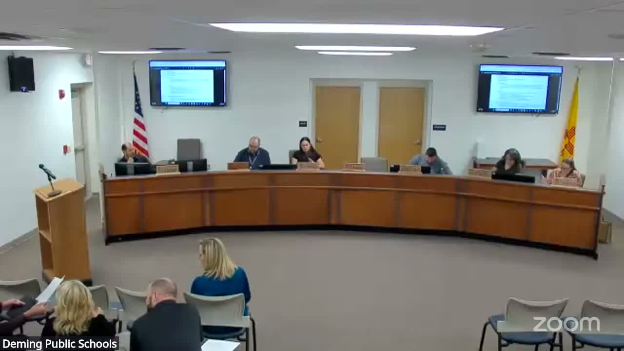 Board approves operational budget for Deming Cesar Chavez High School for 2026–27