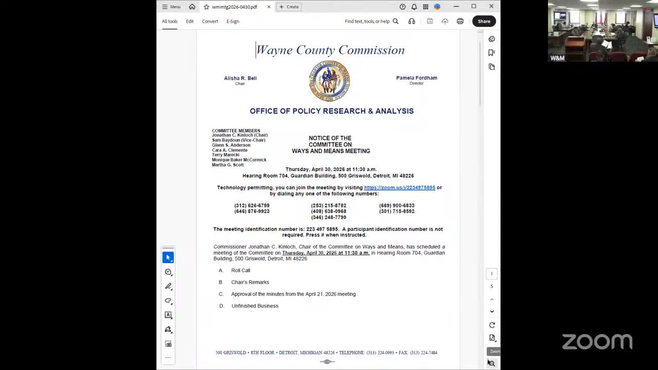 Wayne County panel reviews request to certify $2.035 million for new campaign finance system