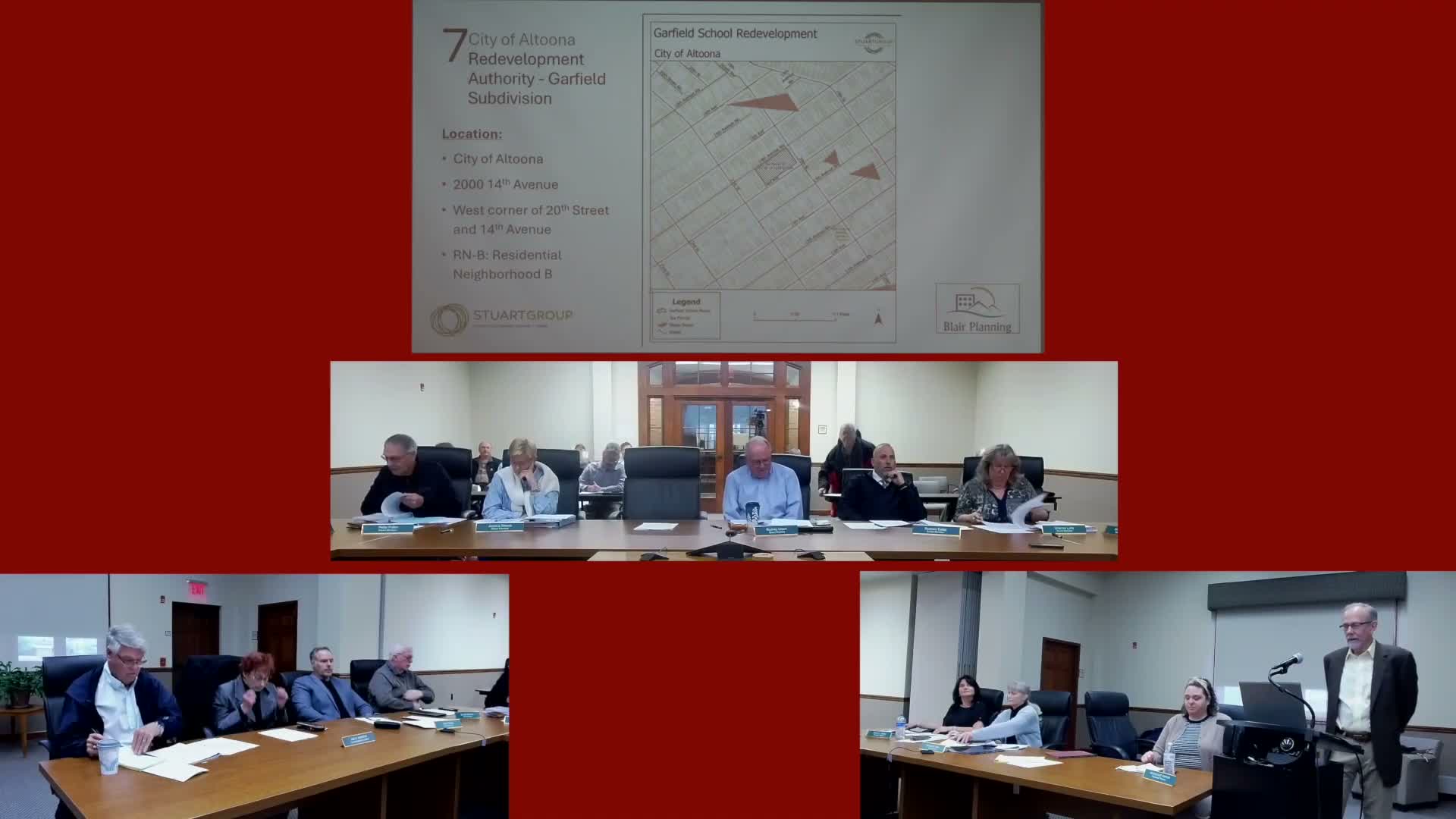 Blair County Planning Commission approves three Altoona development applications, including Penn State‑linked classroom