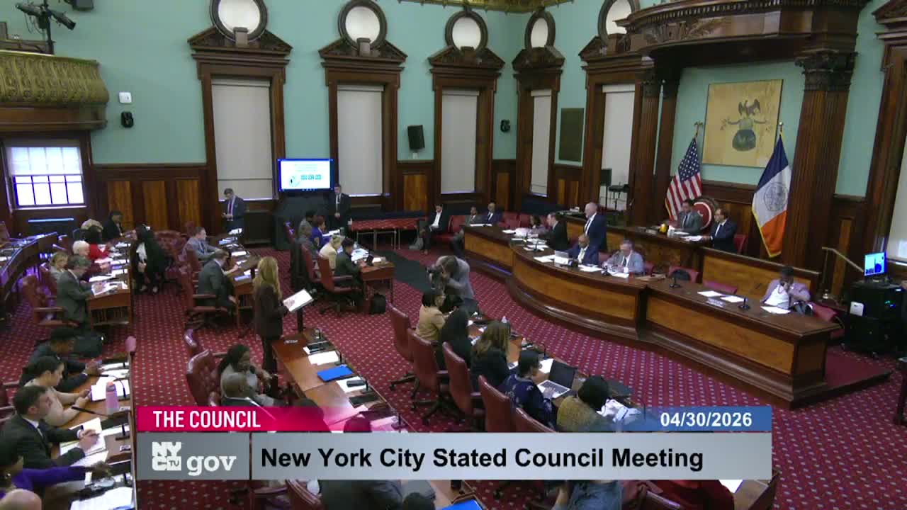 Votes at a glance: general orders adopted; two introductions recorded with separate tallies