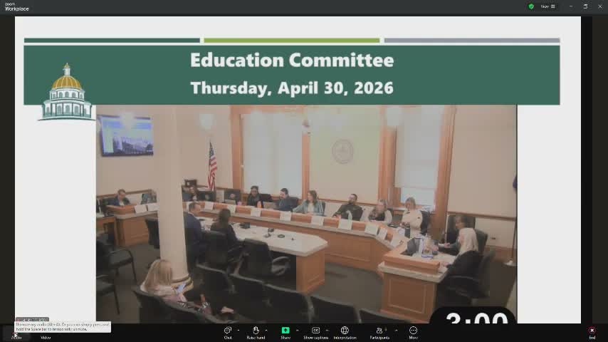 Committee advances bill to require charter‑school input on district bond planning; debate centers on local control and privately owned facilities