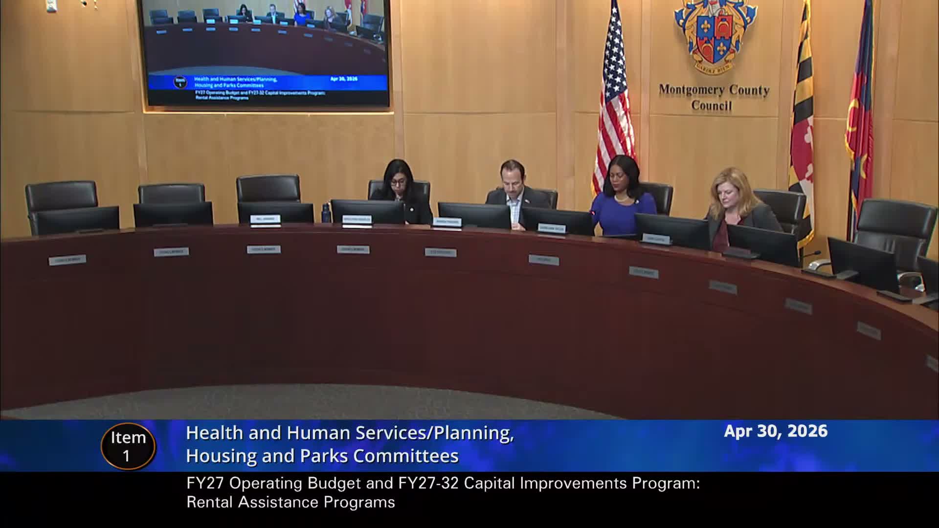Montgomery County committees approve HIF rental assistance plan, keep contingency to shield against HUD funding cuts