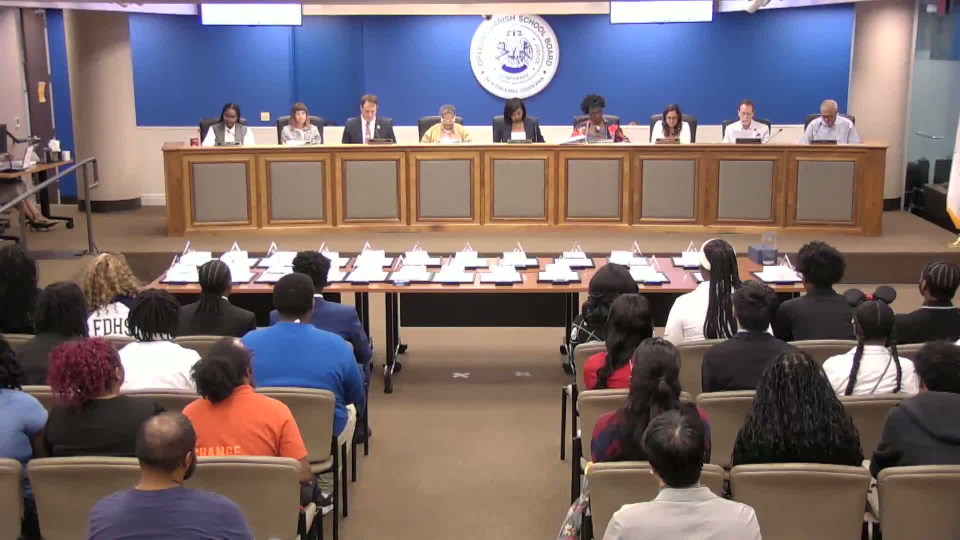 NOLA Public Schools superintendent marks first year, honors student leadership council