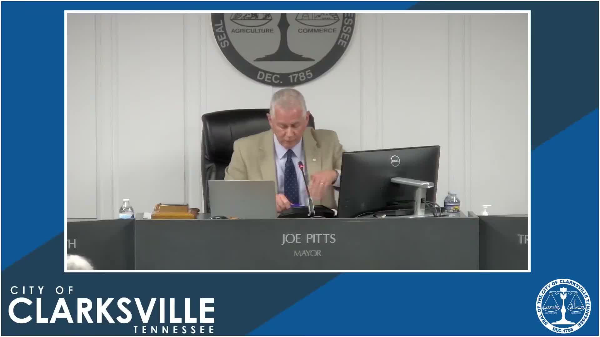 Clarksville council approves first reading for Frosty Morn senior housing PUD amid site concerns