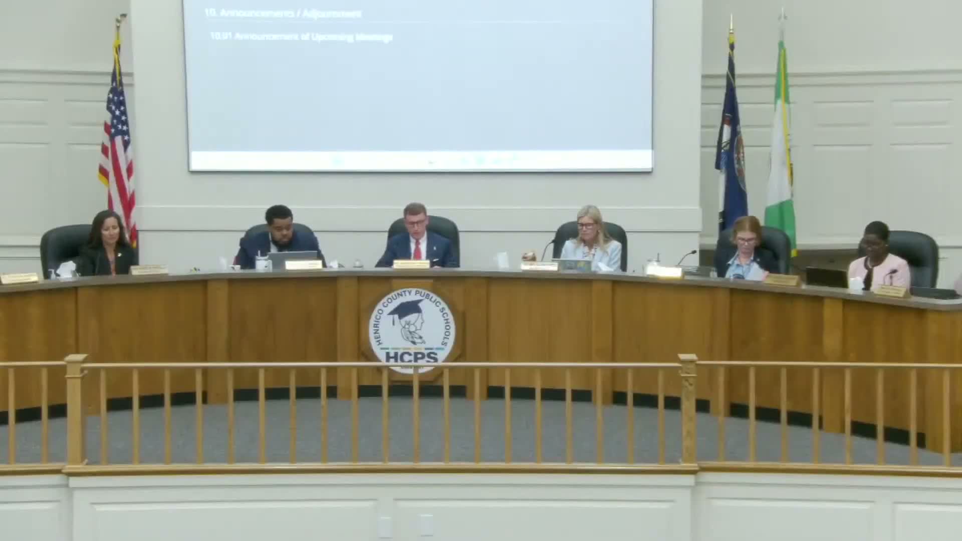 Henrico school board waives notice, names Deep Run auditorium for Cheryl M. Gibson