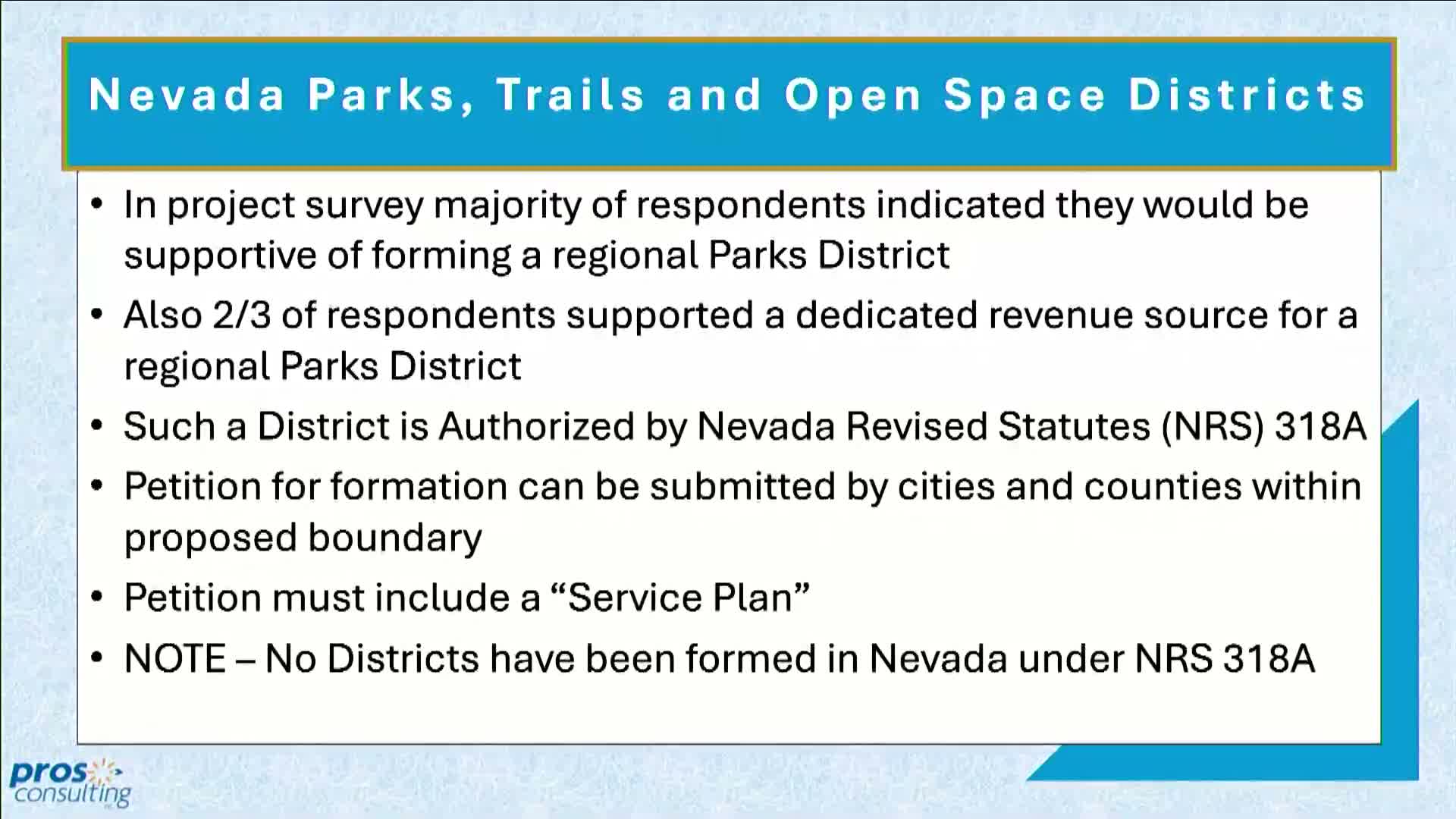 Consultants say regional parks district could close funding gaps but governance, land and labor issues remain