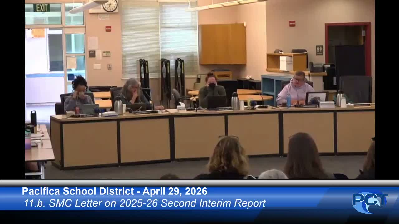 Pacifica board confronts county 'lack of going concern,' accepts audit and hires consultant to advise on parcel-tax renewal