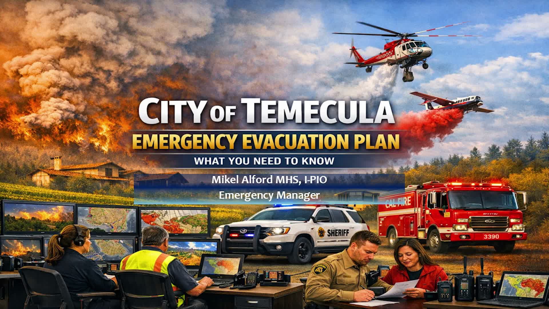 Temecula emergency manager outlines zone-based evacuation plan, urges residents to register for alerts