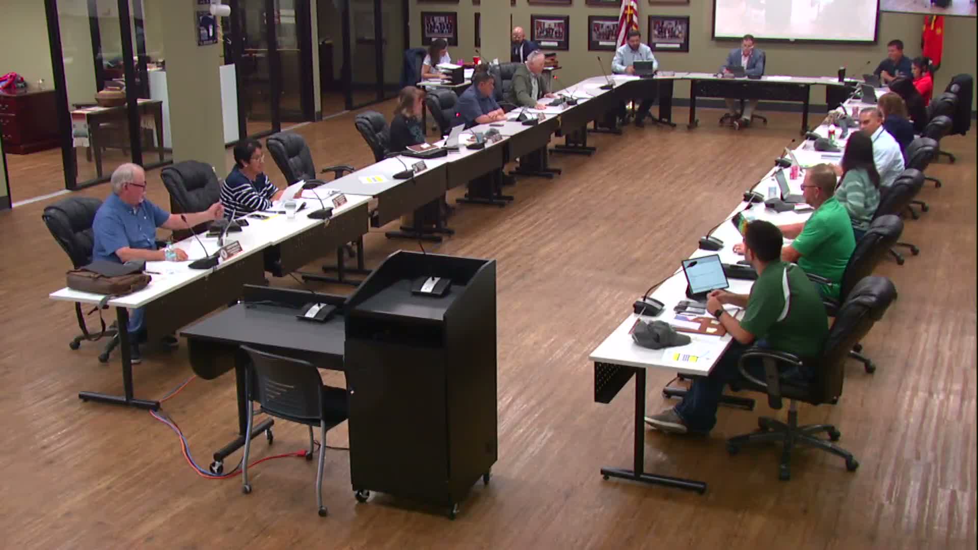 Delegate Candessa Teehee presents $200,000 political‑contribution package; council approves motion to consider recommendations