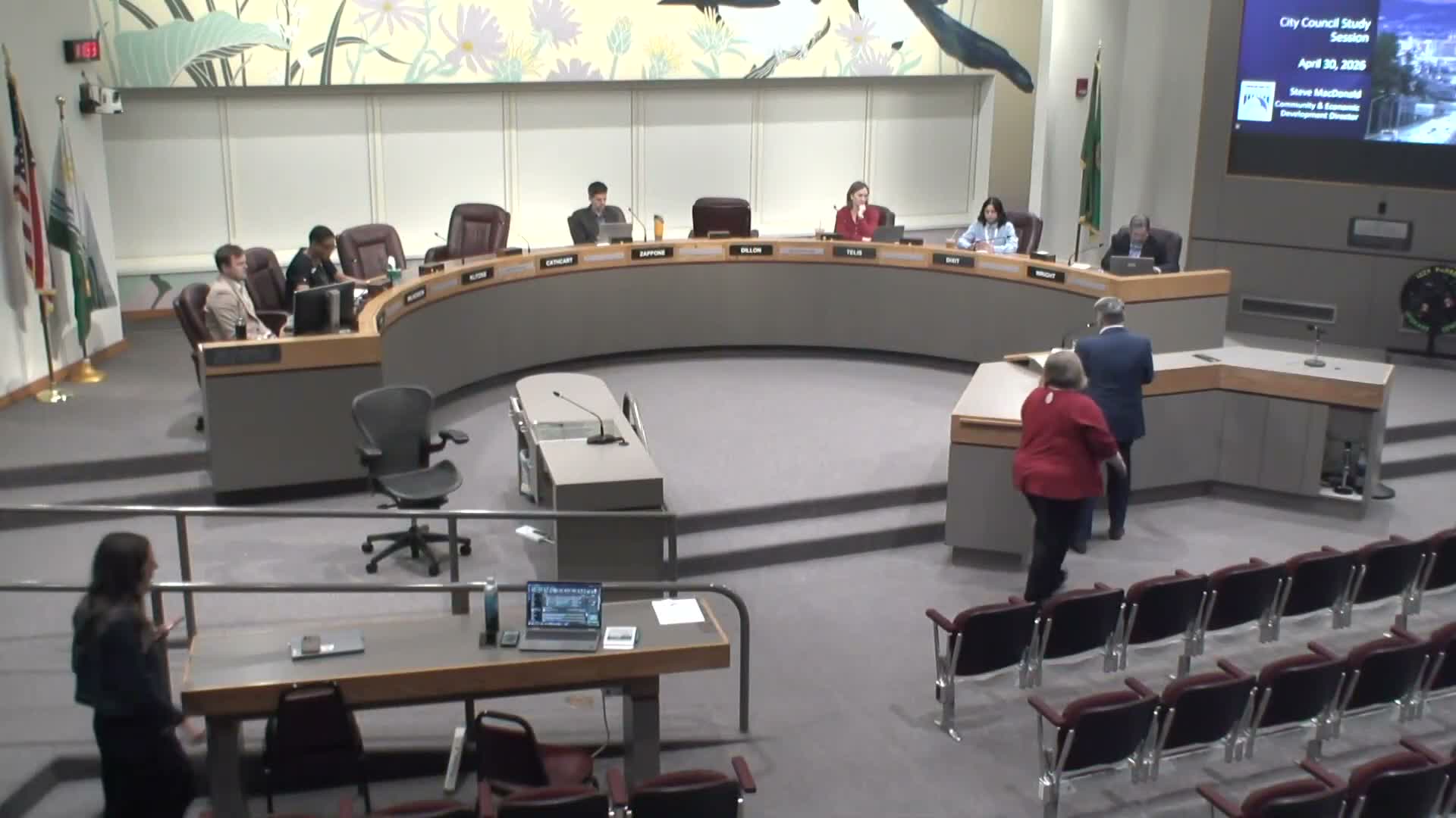 Presenter urges Spokane to pursue New Markets Tax Credit allocations to finance clinics, shelters and job-creating projects