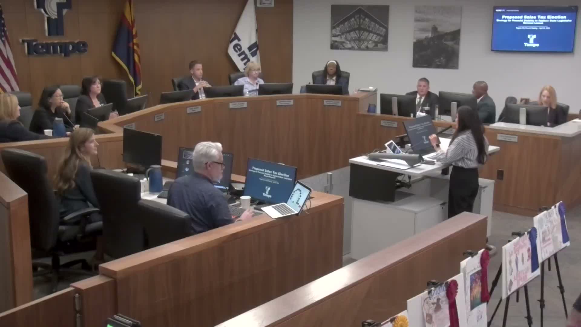 Tempe council amends proposed sales-tax ballot questions, sets May 14 for final vote