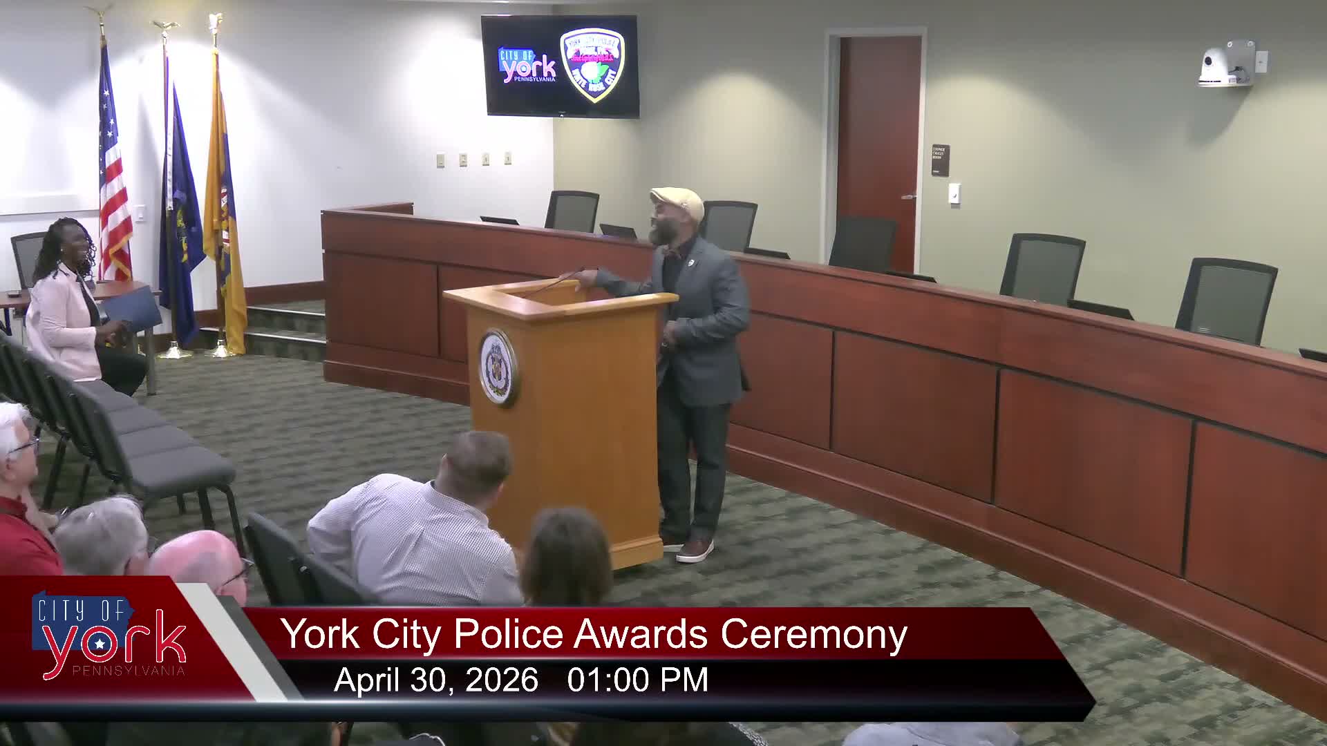 York City names Officer Joseph Abate III officer of the year at police awards