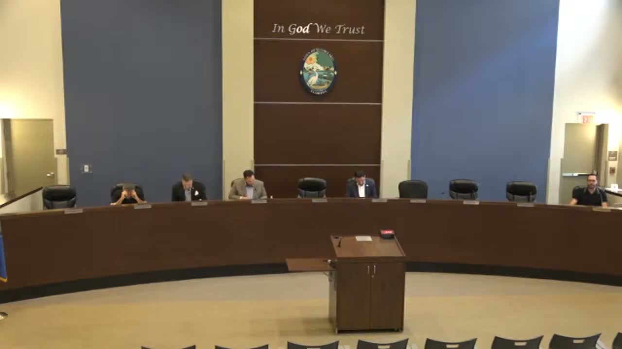 Miami Lakes council reviews preliminary special‑taxing‑district budgets; staff to show HOA options and per-household impacts