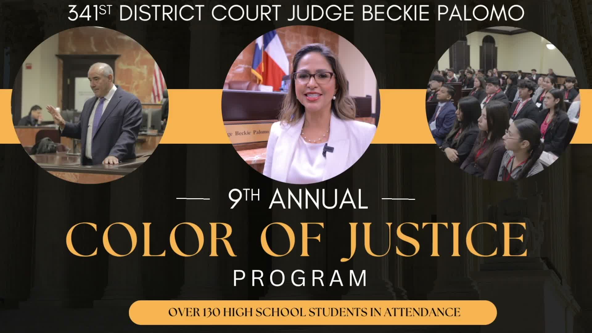 Judge Becky Palomo urges more local students to consider legal careers at Color of Justice program