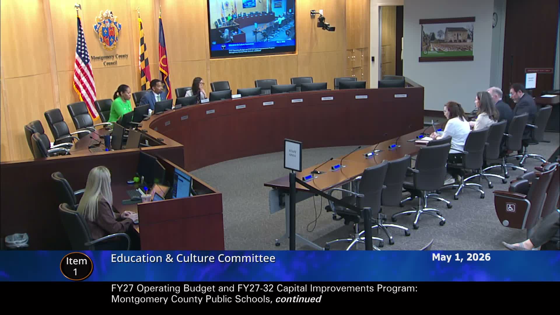 MCPS says materials‑management warehouse build‑out faces larger shortfall than county cut suggests