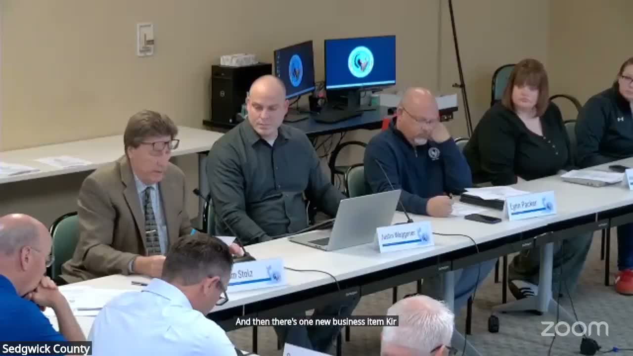Sedgwick County staff say they will terminate and renegotiate mutual-aid fire agreements; 90-day notice begins