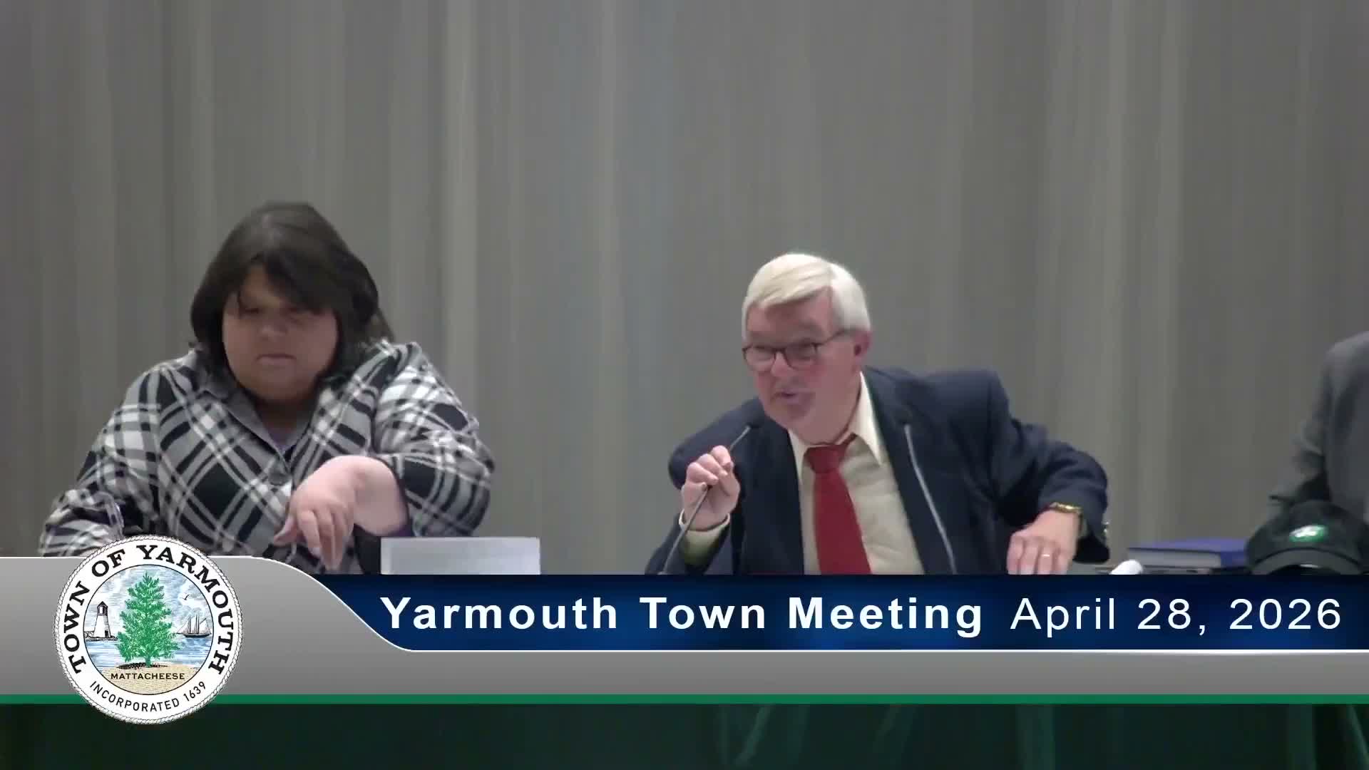 Town Meeting approves FY2027 town operating and multiple capital articles; several enterprise items and infrastructure projects pass