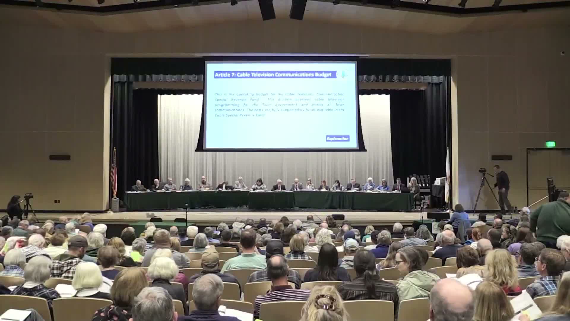 Yarmouth voters approve Dennis‑Yarmouth school budget and consider override amid heated debate