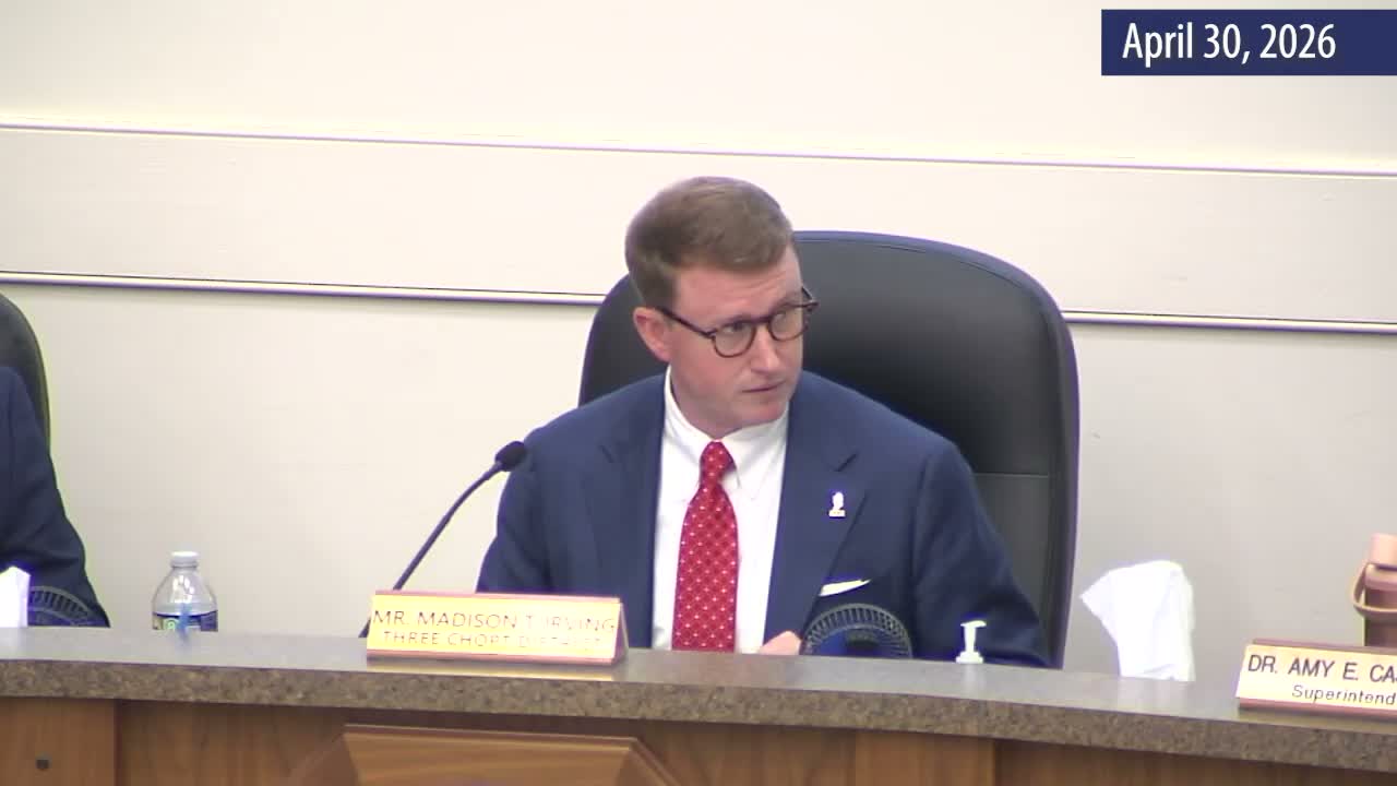 Board member urges study of dedicated performing-arts directors at high schools