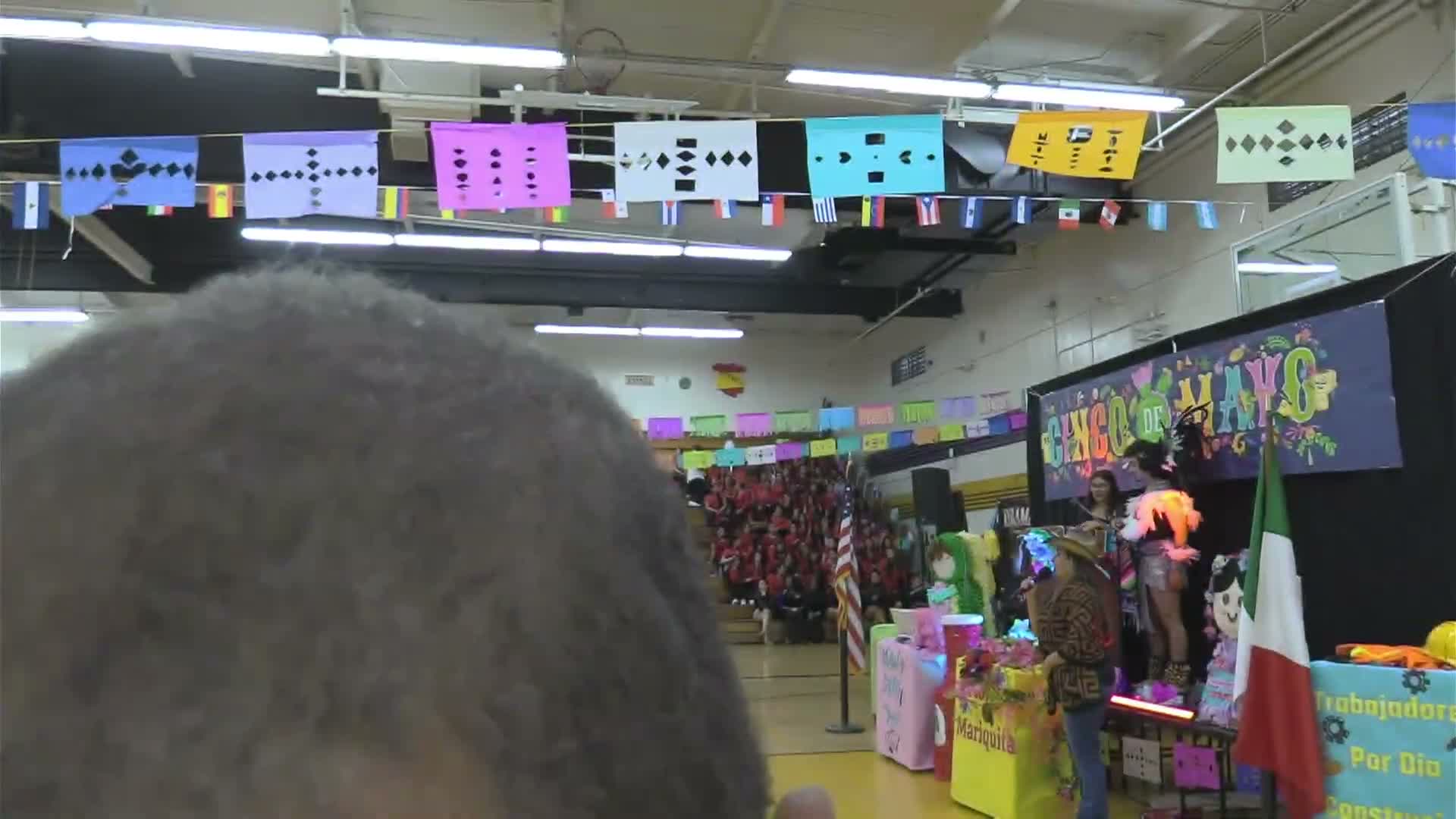 School Cinco de Mayo celebration — not civic business