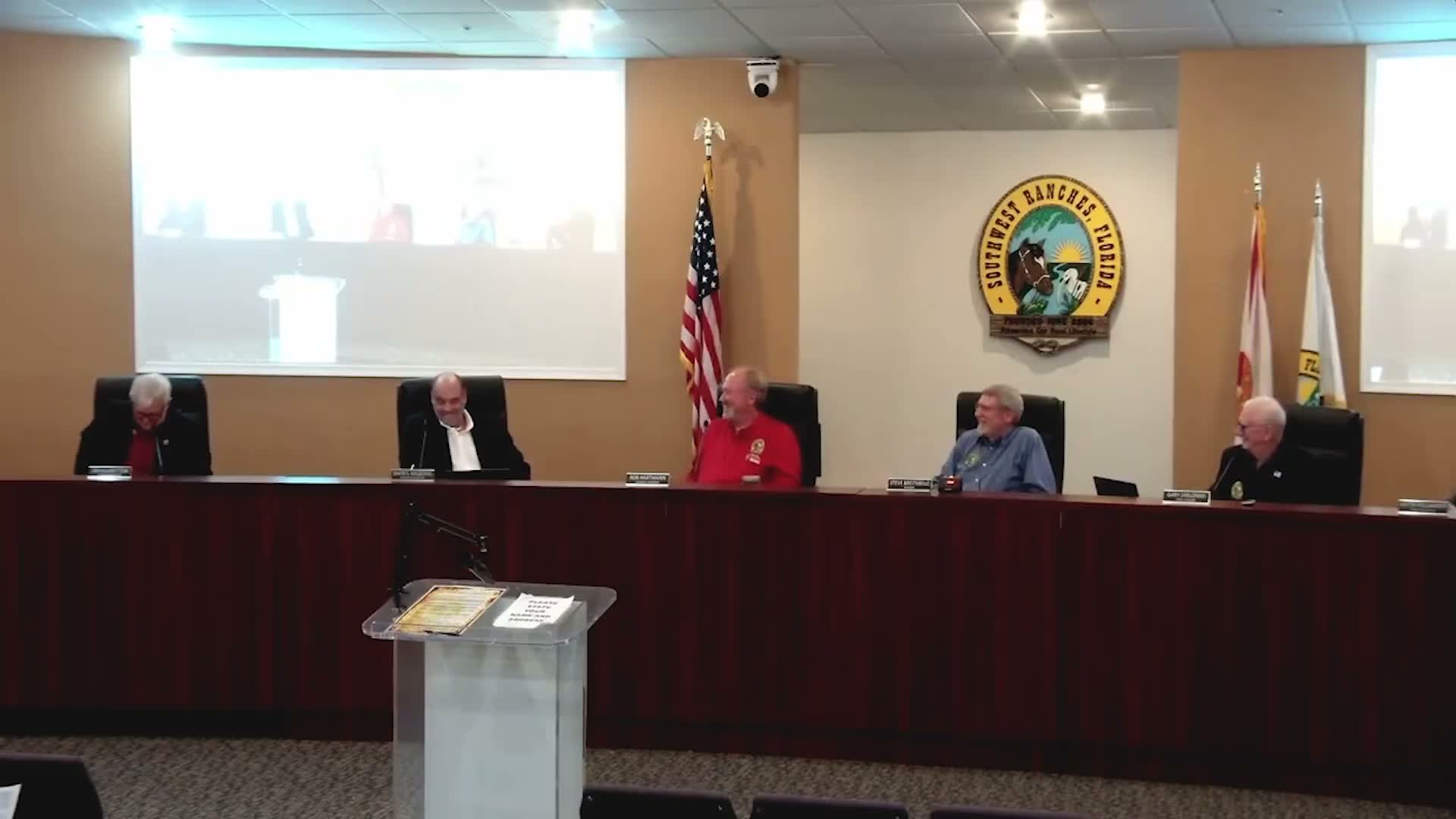 Southwest Ranches council approves first amendment to Broward Solid Waste Authority interlocal agreement