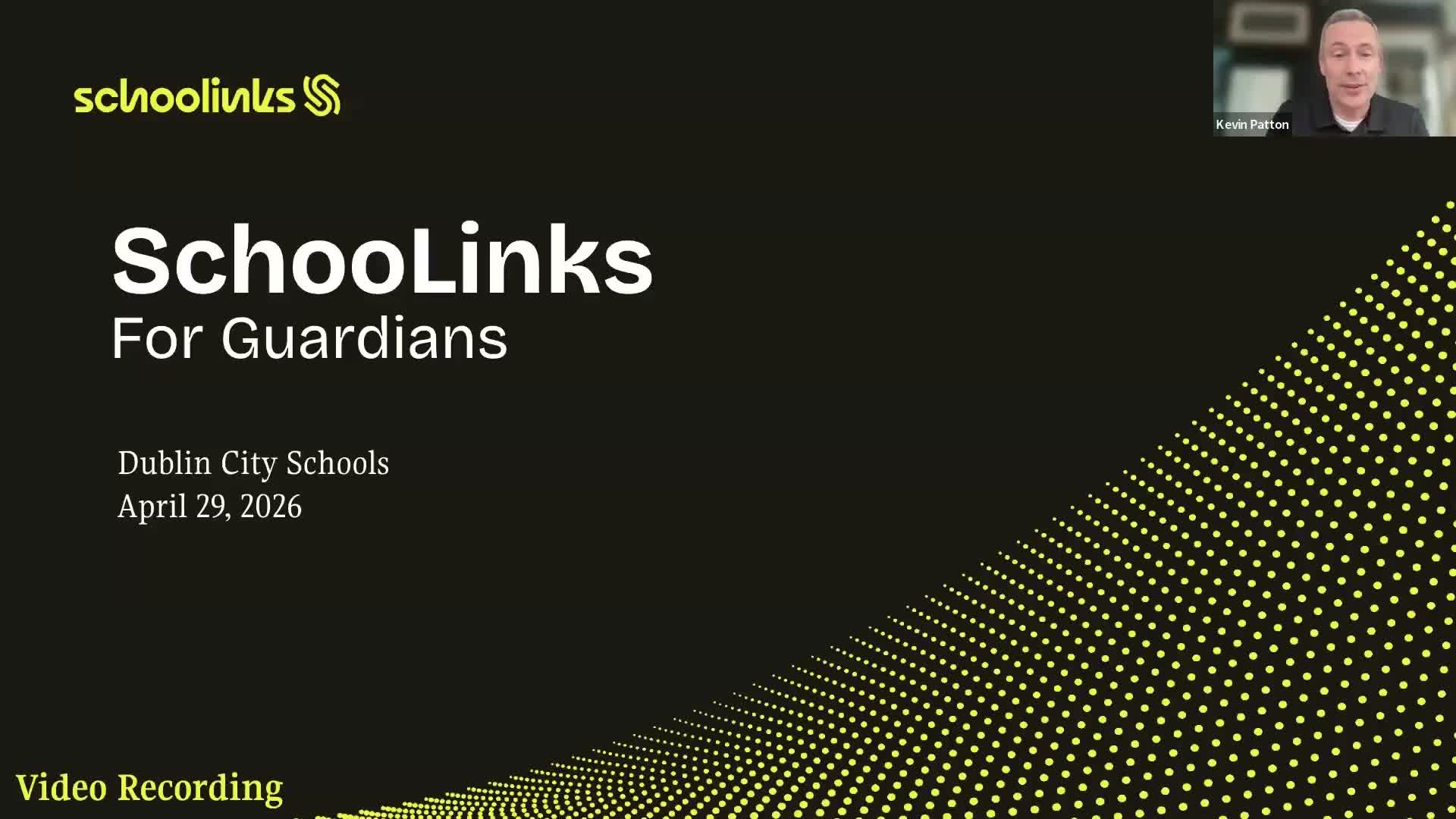 Dublin City Schools demos SchoolLinks platform for parents, outlines guardian access and district use