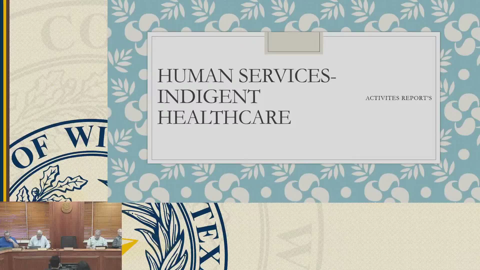 Wichita County indigent‑health office reports lower 2025 line, new voucher tool and partnerships to trim costs