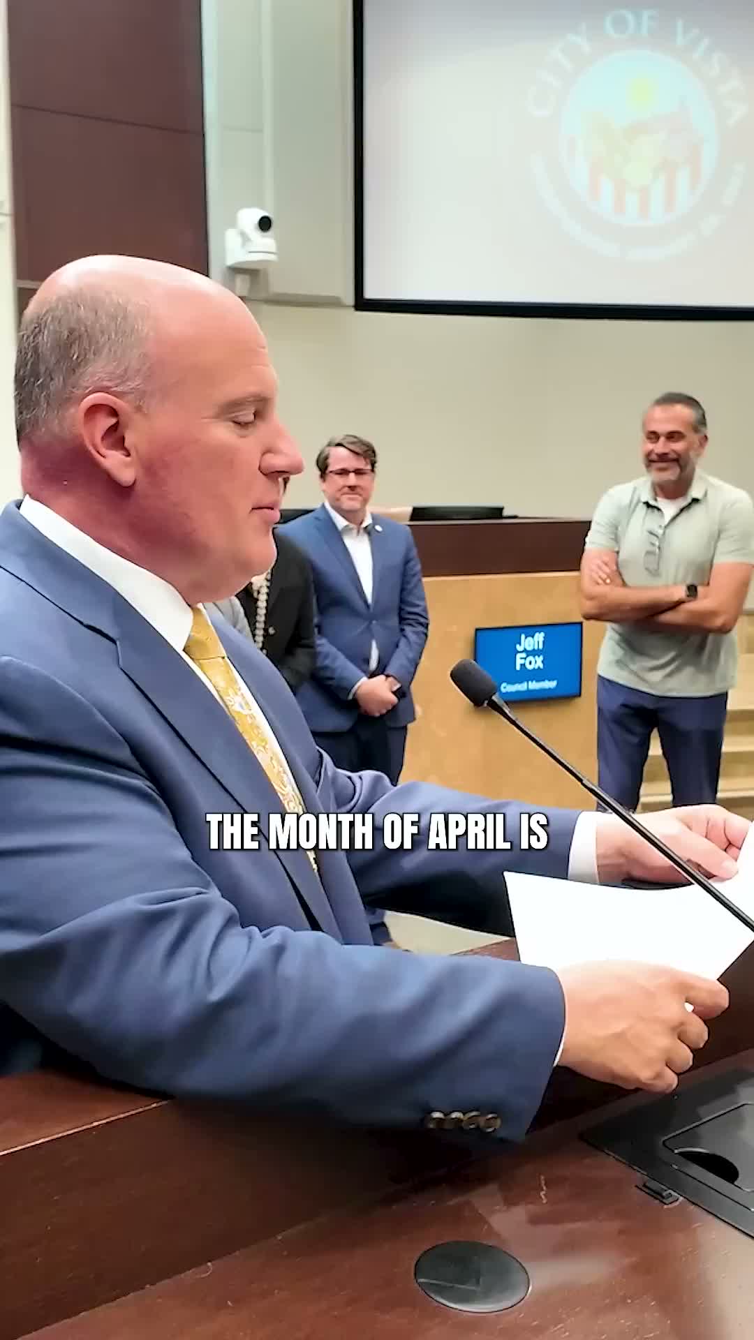 Vista council proclaims April as National Arab American Heritage Month