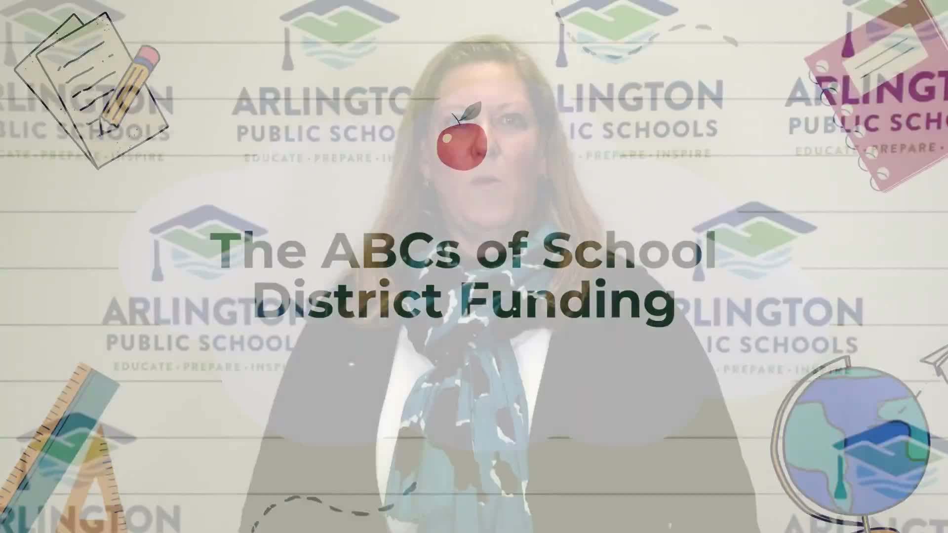 Presenter outlines the 'ABCs' of school funding