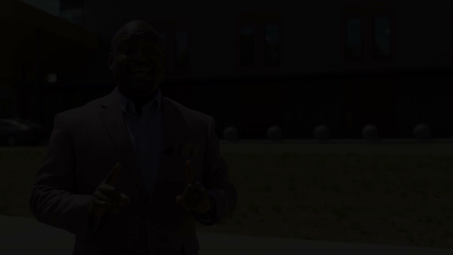 Transcript is a school presentation at Pope School, not a civic meeting