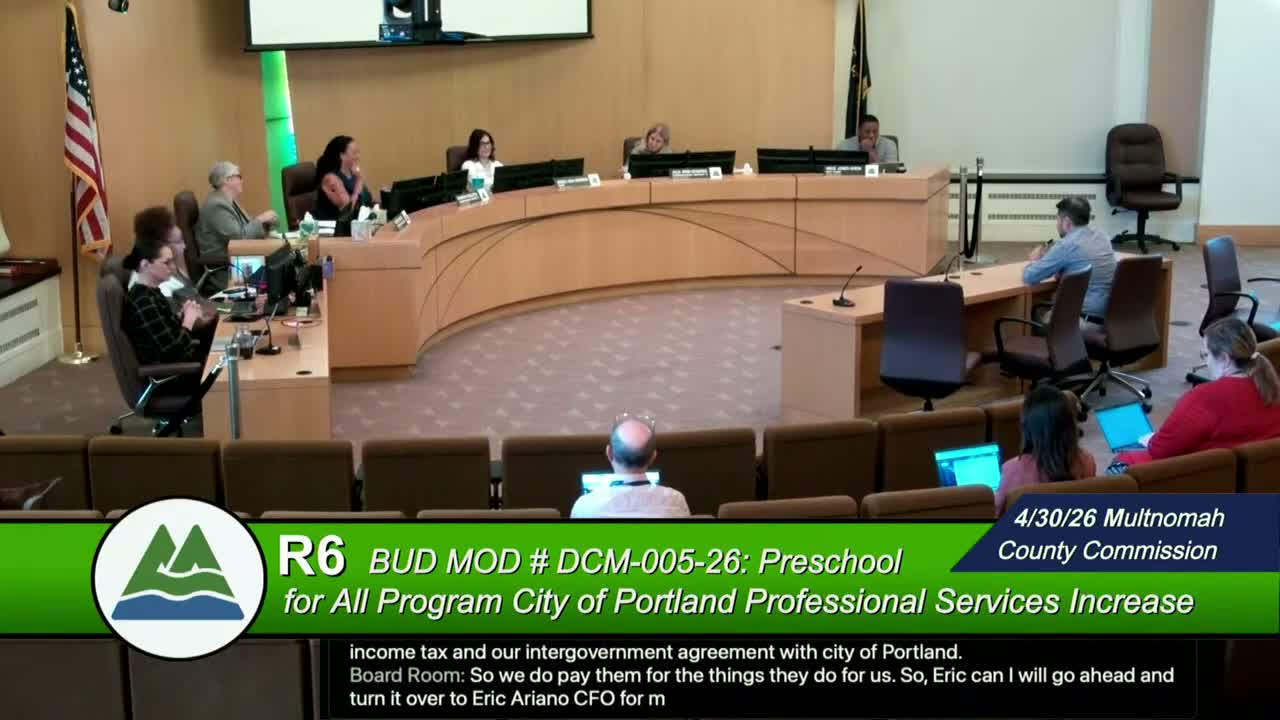 Board approves $553,000 adjustment to Preschool for All administration budget