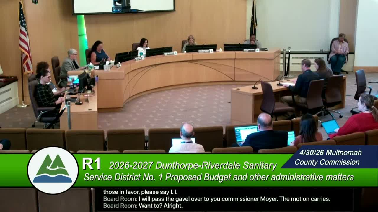County approves small‑district budgets, Justice Center security upgrade and road order