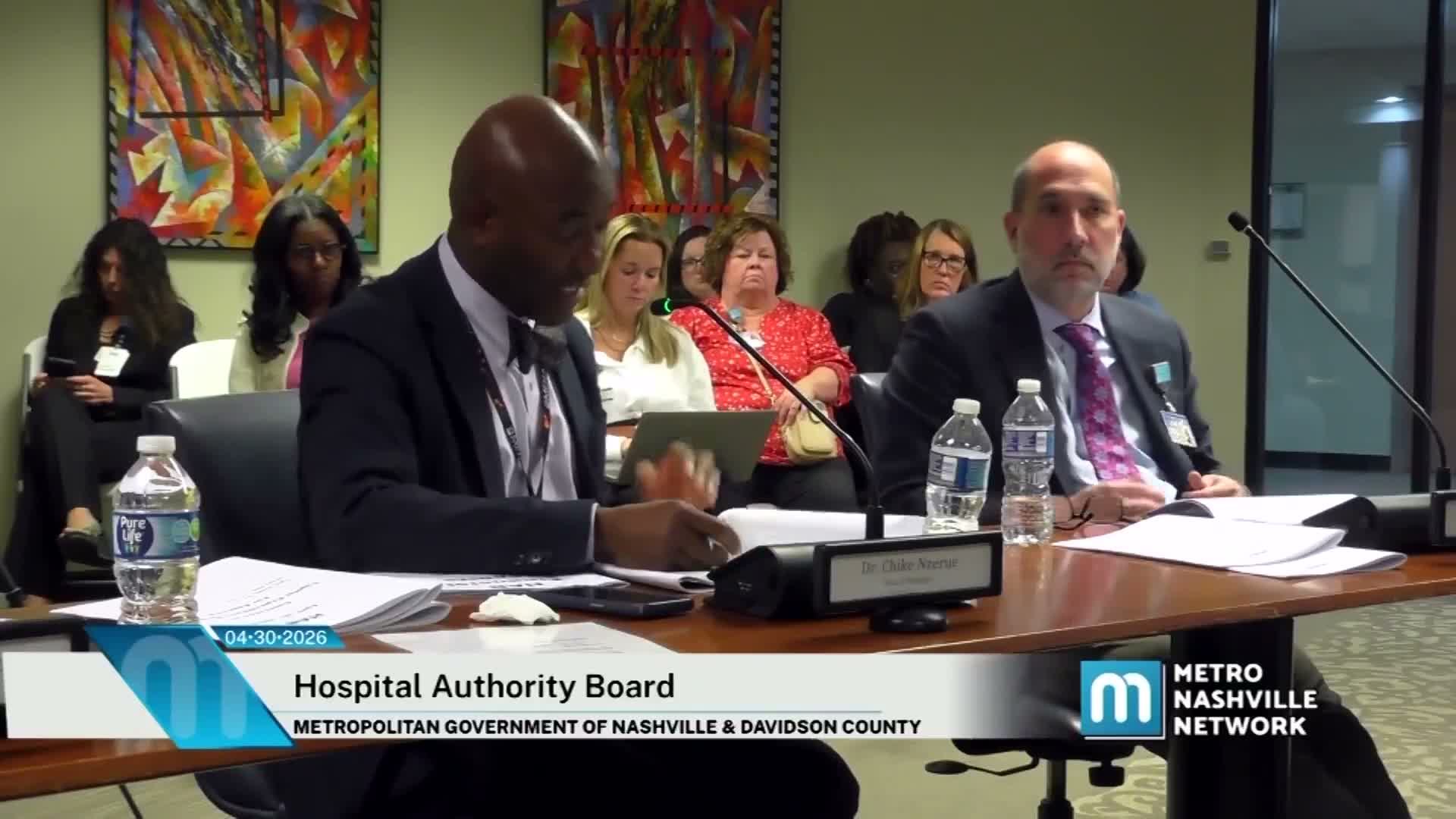Hospital board approves six vendor contracts, pledges written response to taxpayer concerns